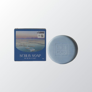 korean skin care products K-Beauty Muro Dead Sea Salt Scrub <b>Soap</b> Cucumber <b>Scent</b> Made in Korea All types - Product Image 1