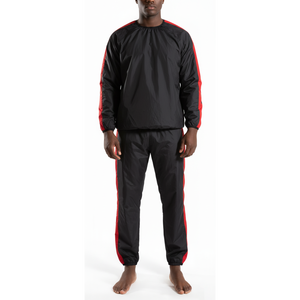 Waterproof <b>PVC</b> Sauna Suit Weight Loss Fitness Sweat Training Suit Premium Workout Apparel Lightweight EVA Sauna - Product Image 3