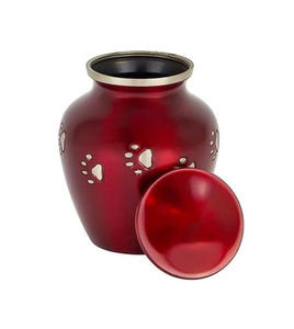 Urnas Decorativas de Acero Inoxidable Modernas y Ecológicas para Cenizas de Mascotas, Suministros Funerarios Pequeños al por Mayor - Product Image 1