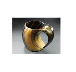 Tazas ecológicas de cuerno de búfalo natural, vasos para beber hechos a mano, vajilla sostenible para el hogar, restaurante, cocina y comedor. - Product Image 3