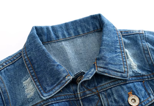 Hot Sale Autumn Trendy Denim Jacket for <b>Boys</b> Top Kids' Coat in Wholesale Stylish Jean Jacket for Children - Product Image 3