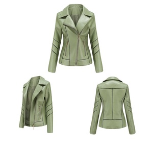Chaqueta de Cuero Original para Mujer - Sensación Premium, Transpirable y de Ajuste Versátil |   Chaqueta de Invierno para Uso Diario - Product Image 3