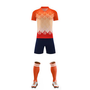 Professional Football Apparel Custom Soccer Kit Manufacturer Team Uniform Jersey and Shorts Set Lightweight Durable Sportswear f - Product Image 2
