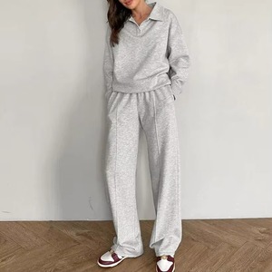 Wholesale Fashion <b>Women</b> Y2K <b>Velour</b> <b>Tracksuit</b> Rhinestone Juicy Logo 2 Piece Zip up Hoodie Jogger Casual Loungewear Outfit - Product Image 2