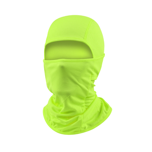 Masque de ski noir personnalisé pas cher en polyester respirant avec protection solaire intégrale pour cyclistes et motards - Product Image 4