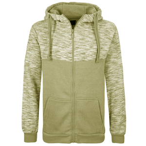 Sweat à capuche d'hiver respirant pour homme, style streetwear, sans cordon, entièrement zippé, vintage, double couche, effet vieilli, 100% coton molletonné 300g, soldes à prix réduit - Product Image 4