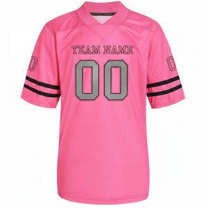 Camisetas de Fútbol Americano Personalizadas de Alta Calidad, Manga Corta, 100% Poliéster, Precio de Fábrica, Proveedor al por Mayor - Product Image 6