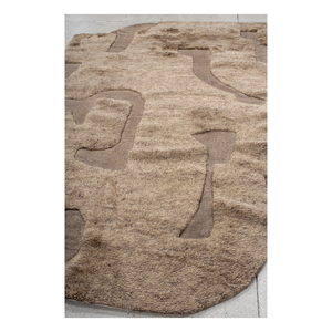 Tapis en velours Terra Luna, tissé à la main, en laine et viscose, tapis texturé fait main, qualité supérieure, fabricant, fournisseur, vente en gros - Product Image 2