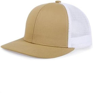 Casquettes Trucker vierges en maille premium avec fermeture snapback, prêtes pour la broderie personnalisée, l'impression, le branding et les collections de streetwear. - Product Image 1