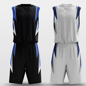 Conception personnalisée, faible MOQ, service OEM, uniforme de basketball réversible, vêtements de sport respirants de haute qualité, 100% polyester ECOSPIRE - Product Image 2