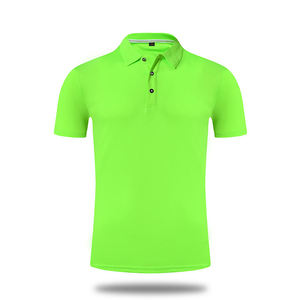 Polo Unisex de Manga Corta con Cuello Acanalado, Cierre de Botones, Tela Transpirable y Corte Regular para Uso Diario - Product Image 1