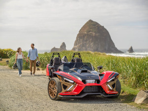 รถสปอร์ต Polaris Slingshot 3-4 ที่นั่ง เครื่องยนต์เบนซิน 150-250 แรงม้า คุณภาพพรีเมียม ราคาประหยัด รถสามล้อโรดสเตอร์สมรรถนะสูง ลดราคา - Product Image 3