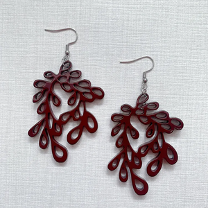 Boucles d'oreilles pendantes d'art et d'artisanat du Vietnam Style de pendentif en os de corne mignon pour les mariages, les fêtes et les cadeaux-Produits d'artisanat en vrac - Product Image 4