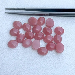 Cuarzo Guayaba Natural Listo para Enviar, Cabujón Ovalado Liso de 10x14mm, Excelente Gema Suelta para Joyería de Proveedor Indio - Product Image 3