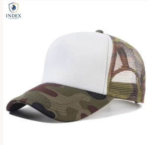 Gorra Trucker de Malla Camuflada INDEX APPAREL, 6 Paneles, Ajustable, Unisex, Estilo Casual, Transpirable, para Primavera/Verano - Product Image 1