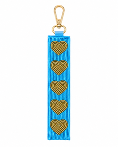 Sstringz Handmade Beaded Heart Keychain Premium Colorful Acrylic Bead <b>Key</b> <b>Ring</b> Cute <b>Bag</b> Charm Fashion Accessory Custom Gift for - Product Image 5