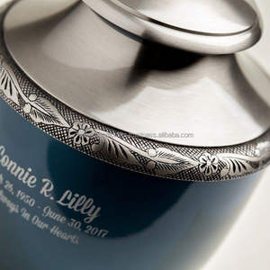 Urnas de cenizas de latón para cremación, urnas de gran tamaño para adultos, contenedor de ceniza funeraria - Product Image 5