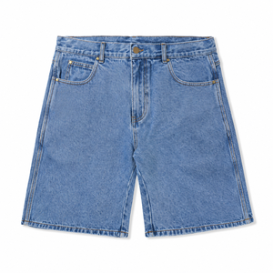 OEM Men Denim Shorts 100% Cotton Solid Casual Lightweight Ready to Ship Custom Wash for Global Wholesale Buyers - Product Image 6