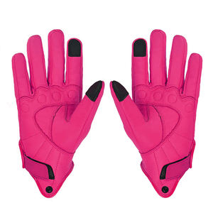 Gants de moto en cuir de haute qualité, gants de moto pour écran tactile, gants de course pour hommes - Product Image 3
