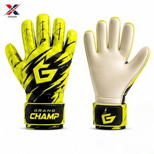 Gants de gardien de but de qualité export, fabriqués en caoutchouc, protection des doigts et du pouce, fermeture auto-agrippante, vente en gros OEM - Product Image 4