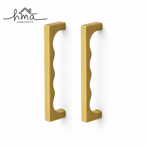 <b>Antique</b> Brass Cylindrical Cabinet Handle with Smooth Finish and Round Bar Design Featuring Minimalist Straight Shape Mounts - Product Image 5