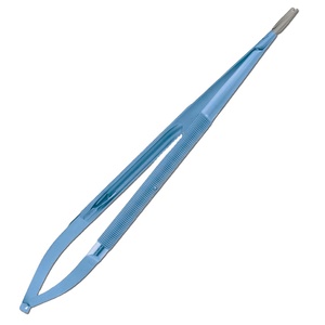 Porte-aiguille lourd Jacobson TC porte-aiguille Castroviejo en acier inoxydable allemand utilisé en chirurgie cardiovasculaire - Product Image 1