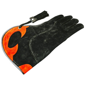 Falconry Leather Handling <b>Gloves</b> Thick Cowhide Protective Bird Training Durable <b>Long</b> Sleeve Outdoor Safety <b>Gloves</b> - Product Image 2