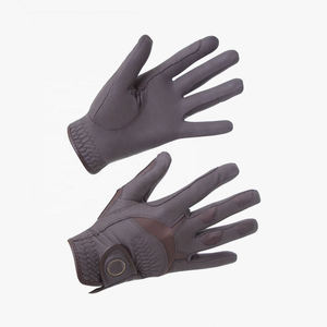 Gants d'équitation légers pour hommes et femmes, paume antidérapante, cuir synthétique gaufré, fabricant de gants d'équitation - Product Image 6