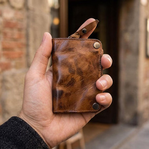 Porte-clés de voyage en cuir de haute qualité, avec organisateur de clés intégré et protection RFID, en vente en gros - Product Image 3