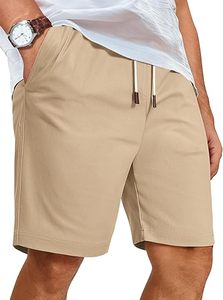 Pantalones Cortos Chino de Poliéster Premium para Hombre, Transpirables, Casuales, Elásticos, con Logotipo Frontal, para Verano y Golf - Product Image 5