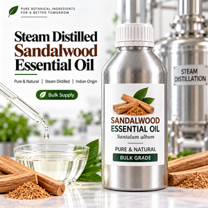 Santalum Album L, Aceite Esencial de Sándalo Natural, Compañía Comercializadora y Proveedor de Exportación a Granel - Product Image 1
