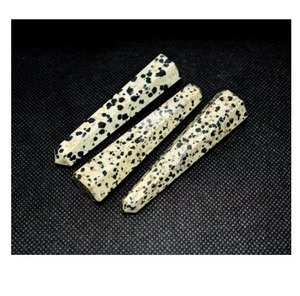 Obelisco de Jaspe Dálmata Pulido al por Mayor para Sanación Feng Shui y Amor, un Impresionante Centro Espiritual para Armonía y Conexión Divina - Product Image 6