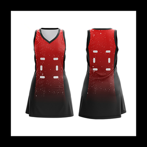 Robe de netball avec logo de marque personnalisé, nouveau design, vêtements de sport, uniformes de netball pour filles à bas prix avec technique de sublimation - Product Image 1