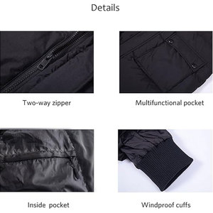 <b>Men</b>’s <b>Long</b> Winter Puffer Coat Packable Waterproof Hooded <b>Jacket</b> Warm Insulated Compressible Cold Weather Outerwear - Product Image 3