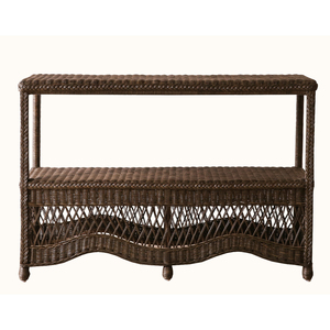 Fabricante ODM OEM en Vietnam, Mesa Consola de Ratán Ecológica para Sala de Estar y Hotel, Estilo Boho, Mesas de Ratán con Color Personalizado - Product Image 1