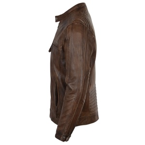 Autumn Winter Men's High Street Hooded <b>Stand</b> Collar Cowhide Leather Varsity Jacket Front Breathable Design <b>Drop</b> Shipping - Product Image 1