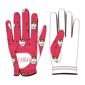 Gants de golf en cuir Cabretta avec logo personnalisé - Confortables, respirants, antidérapants, avec sangle de poignet réglable pour hommes et femmes, utilisation en extérieur - Product Image 5