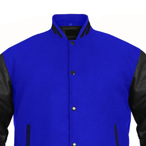 OEM Style Men's Regular Sleeve Baseball Varsity <b>Jacket</b> Stand Front Customised Wholesale Latest Designs Breathable <b>Waterproof</b> - Product Image 3