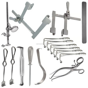 ชุดเครื่องมือถ่างหน้าท้อง 17 ชิ้น ชุดผ่าตัดสแตนเลสสตีล ได้รับมาตรฐาน CE ISO  จำหน่ายเครื่องมือผ่าตัดแบบกำหนดเอง ขายส่ง - Product Image 1