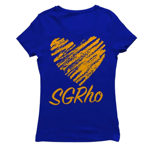 Camiseta Personalizada con Corazón Dorado para Mujer, Estilo Moderno, Estampado Gráfico, Manga Corta, Cuello Redondo, Algodón, Informal, Moda Urbana - Product Image 1