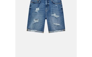 <b>Men</b> Black Denim <b>Shorts</b> Loose Fit Cotton <b>Jean</b> Jorts Casual Summer <b>Short</b> Pants Washed Finish Straight Leg Streetwear - Product Image 6
