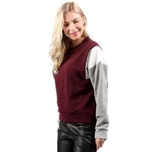 Sudaderas con logotipo personalizado Unisex para mujer de manga larga de algodón orgánico polar de gran tamaño liso sudaderas con capucha sudadera ropa de mujer - Product Image 6