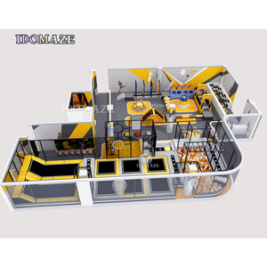 Parc de <span class=keywords><strong>trampoline</strong></span> Tous âges Équipement de terrain de jeu de saut Parque De Trampolines Intérieur avec <span class=keywords><strong>protection</strong></span> - Product Image 1