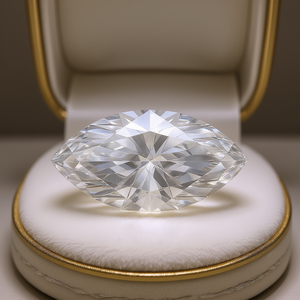 Diamant Marquise VVS2 certifié IGI, 9 carats, diamant cultivé en laboratoire, neuf - Product Image 3