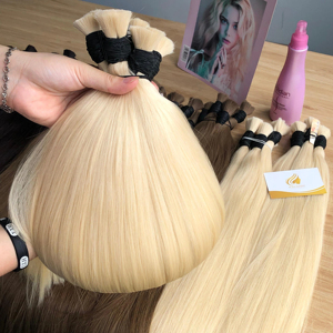 Extensiones de Cabello Humano Vietnamita 100% de Alta Calidad, Venta al por Mayor de Cabello Virgen Minh Khang Premium, 100g, Todos los Colores Disponibles - Product Image 1