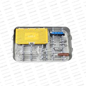 Kit de formation pratique en suture cutanée médicale ORL, manuel de suture chirurgicale, porte-aiguille et ciseaux en acier inoxydable allemand, outils CE - Product Image 6