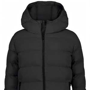 Wholesale Winter Thick Warm Down Jackets Hooded Zipper <b>Long</b> Sleeve Unisex <b>Black</b> <b>Coats</b> Casual Loose Cotton padded Clothes Apparel - Product Image 6