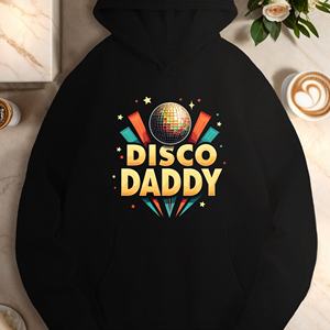 DISCO DADDY con sudaderas casuales de mujer de diseño retro - Product Image 1
