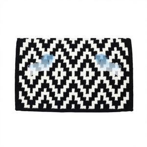 Couvertures de selle western surdimensionnées 100% laine de Nouvelle-Zélande 34X42, personnalisables, pour l'équitation sportive et les compétitions. - Product Image 1