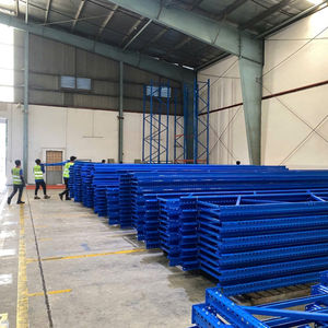 Estantería de paleta selectiva vertical de acero resistente para almacenamiento en almacén con espaciador de fila y estructura de viga ajustable - Product Image 4